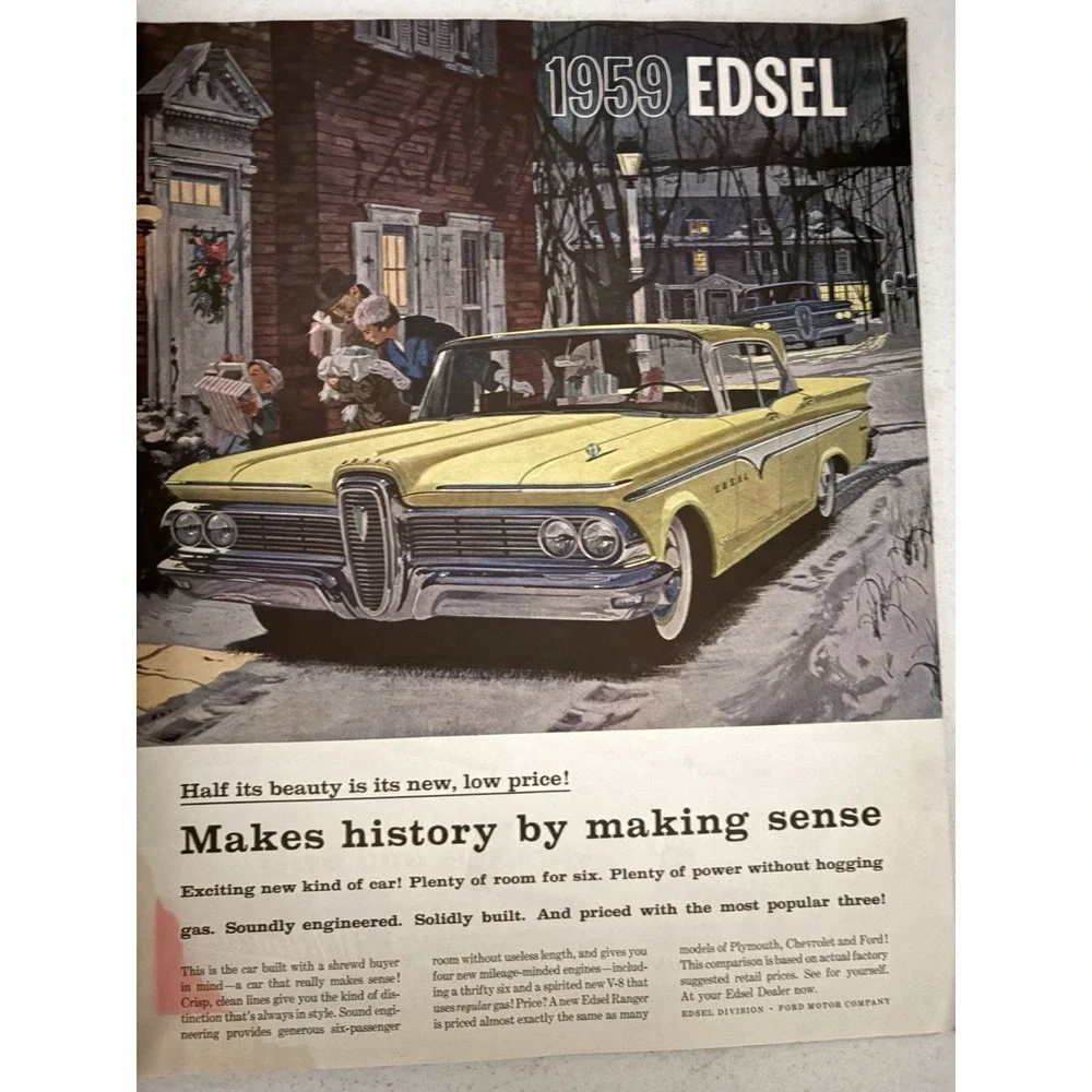 DEC 13 1958 SATURDAY EVENING POST magazine OUTDOOR HOCKEY Christmas Ads